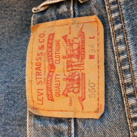 Men's Levi's 550 Denim Shorts - Picture 3 of 3